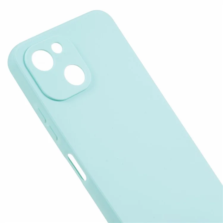 Straight Edge Phone Case for Huawei Maimang A20 , Precise Cutout Soft TPU Protective Cover - Light Green-Cellmalls