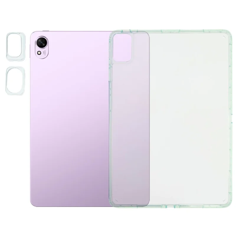 Tablet Case For Huawei MatePad 11.5 S / 11.5 / Air 11.5 inch (2023) Flexible TPU + Acrylic Shockproof Cover with Lens Frames - Grey-Cellmalls