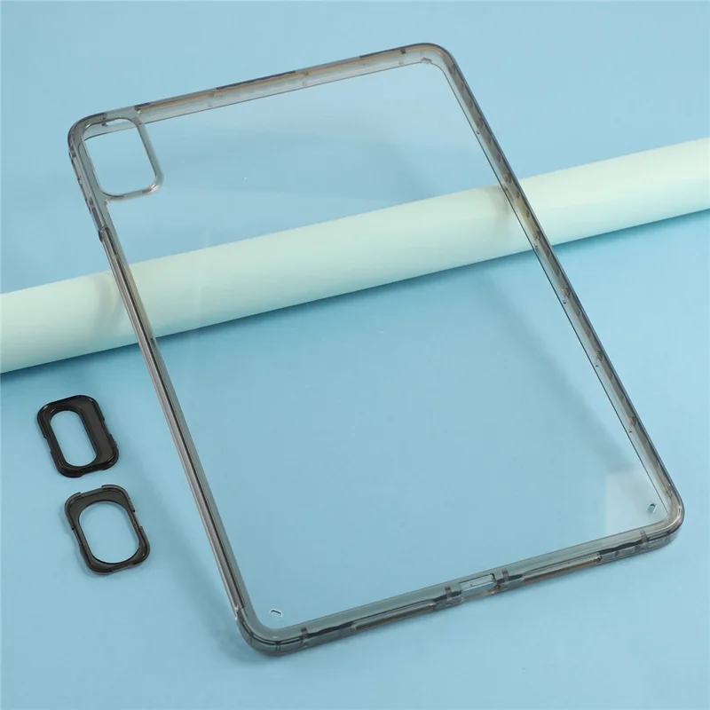 Tablet Case For Huawei MatePad 11.5 S / 11.5 / Air 11.5 inch (2023) Flexible TPU + Acrylic Shockproof Cover with Lens Frames - Grey-Cellmalls
