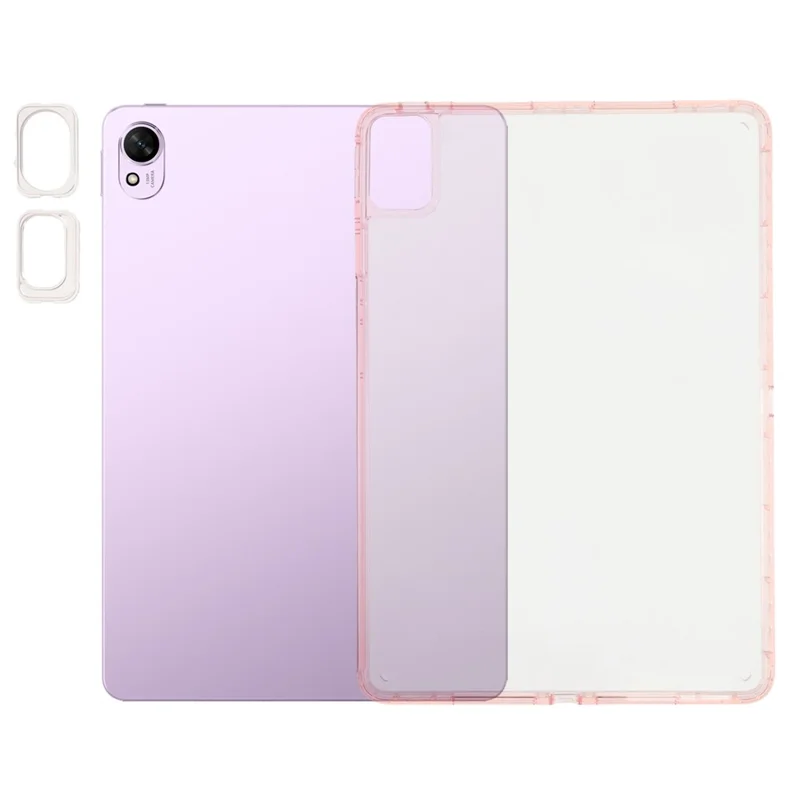 Tablet Case For Huawei MatePad 11.5 S / 11.5 / Air 11.5 inch (2023) Flexible TPU + Acrylic Shockproof Cover with Lens Frames - Grey-Cellmalls