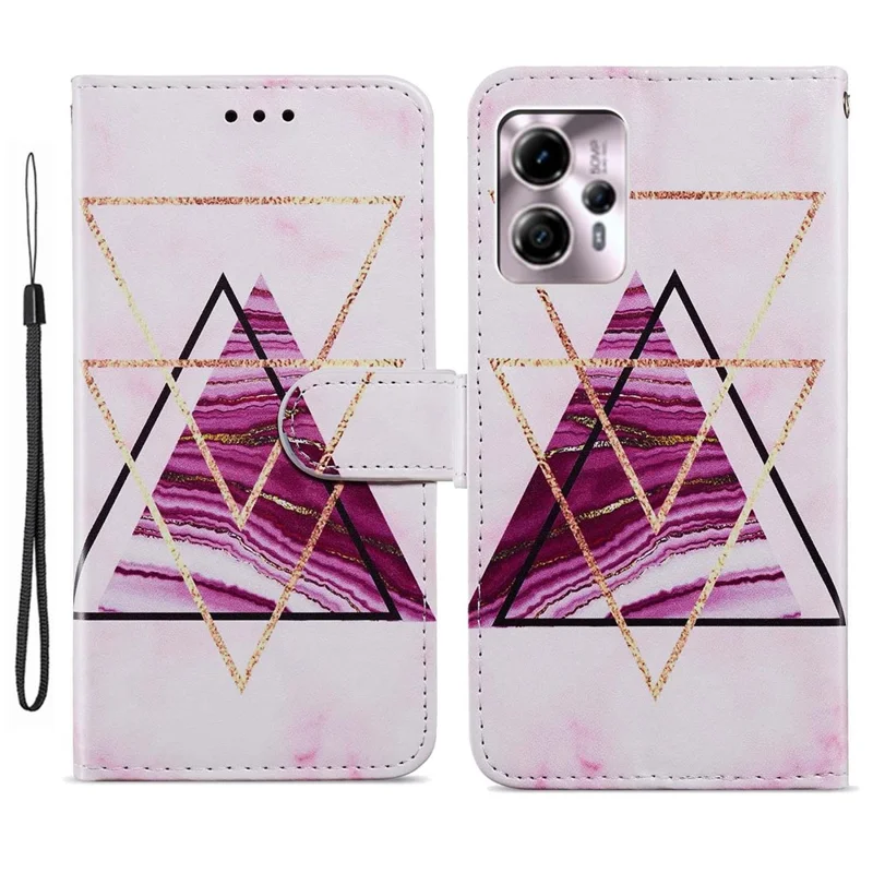 For Motorola Moto G13 4G / G23 4G / G53 5G PU Leather Wallet Case Pattern Printing Stand Flip Protective Cover - Two Wolves-Cellmalls