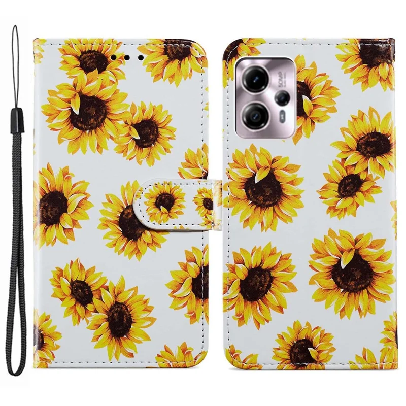 For Motorola Moto G13 4G / G23 4G / G53 5G PU Leather Wallet Case Pattern Printing Stand Flip Protective Cover - Two Wolves-Cellmalls