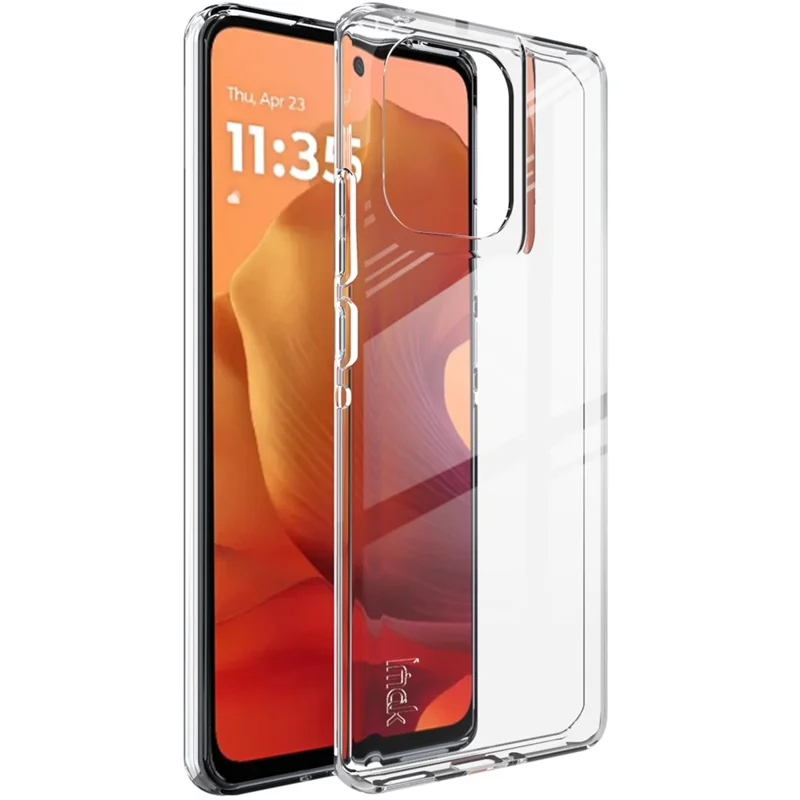 IMAK UX-10 Series For Motorola Edge 50 5G / 50 Pro 5G Clear Phone Case Soft TPU Mobile Back Cover-Cellmalls