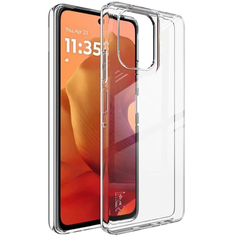 IMAK UX-10 Series For Motorola Moto G Power (2025) Clear Phone Case Soft TPU Mobile Back Cover-Cellmalls