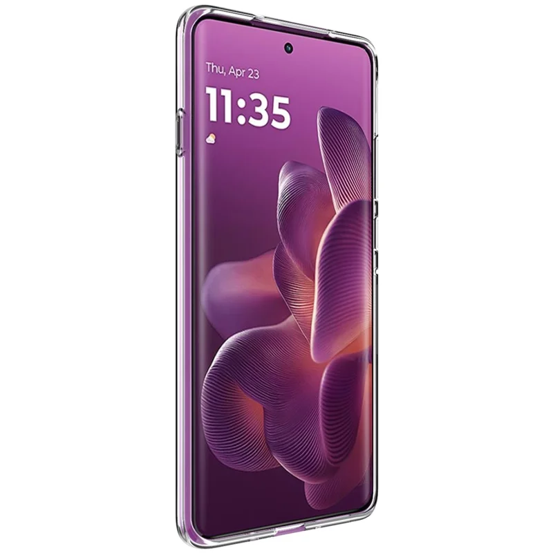 IMAK UX-10 Series For Motorola Edge 60 Pro 5G Clear Phone Case Soft TPU Mobile Back Cover-Cellmalls