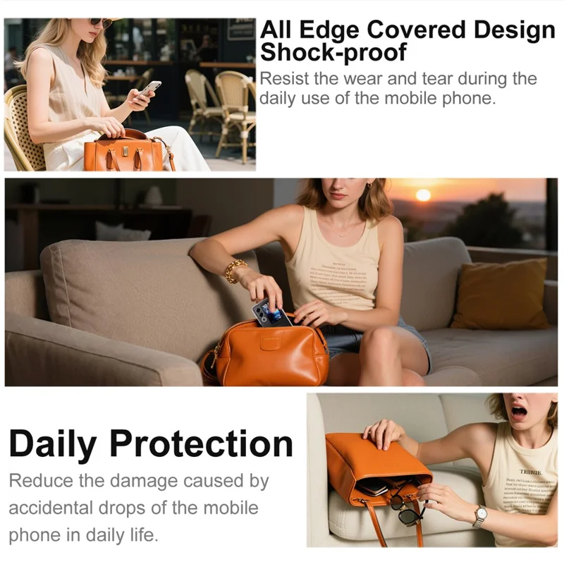 IMAK UX-10 Series For Motorola Moto G75 5G Clear Phone Case Soft TPU Mobile Back Cover-Cellmalls