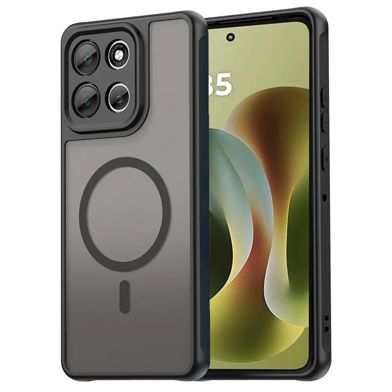 For Motorola Moto G100 Pro 5G Case Compatible with MagSafe Anti Drop PC + TPU Phone Cover - Purple-Cellmalls