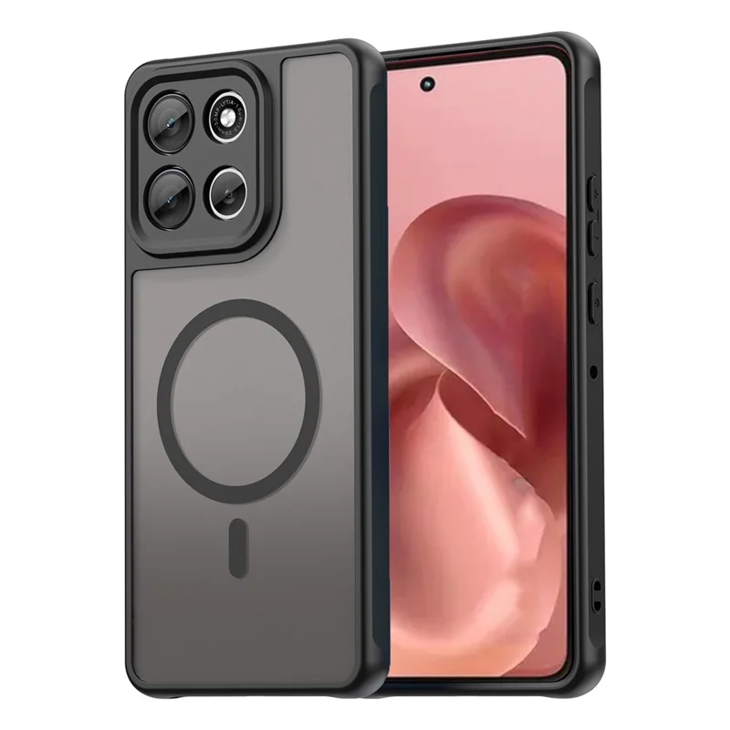 For Motorola Moto G86 5G Case Compatible with MagSafe Anti Drop PC + TPU Phone Cover - Blue-Cellmalls