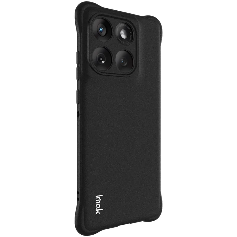 IMAK For Motorola Edge 60 5G / 60 Fusion 5G / Edge 60s 5G Case TPU Phone Cover Airbag Shockproof Protection - Matte Black-Cellmalls