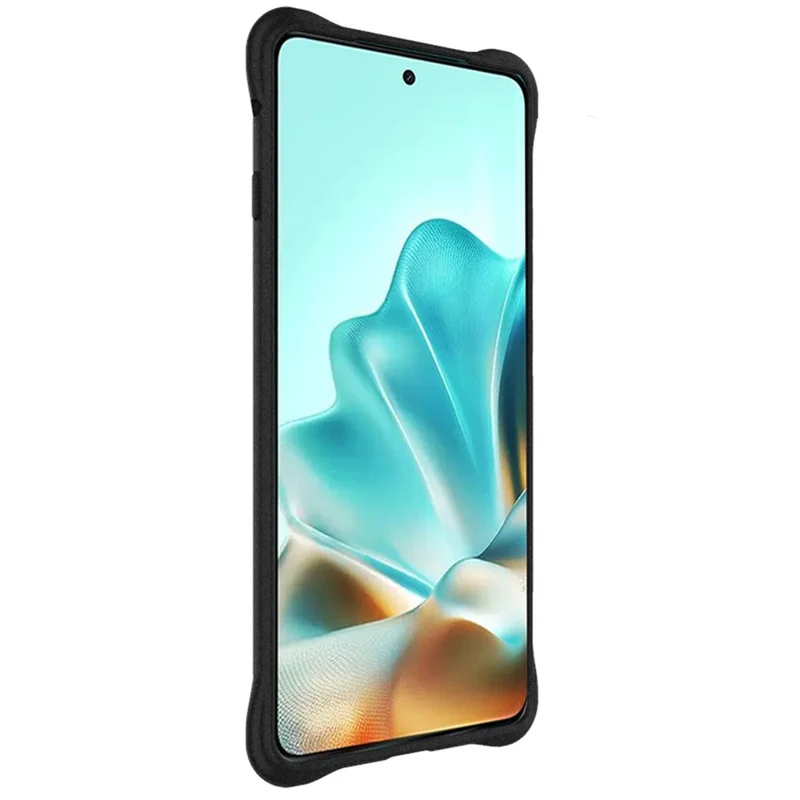 IMAK For Motorola Edge (2025) 5G Case TPU Phone Cover Airbag Shockproof Protection - Matte Black-Cellmalls