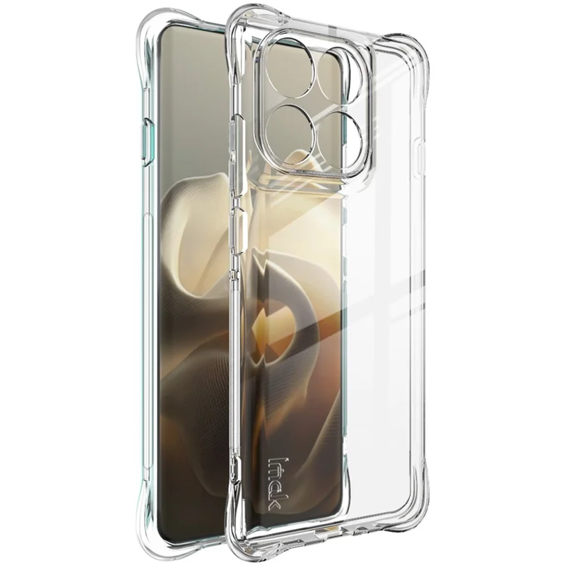 IMAK For Motorola Edge 60 Pro 5G Case TPU Phone Cover Airbag Shockproof Protection - Transparent-Cellmalls