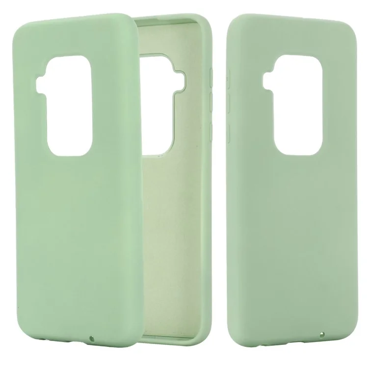 Soft Liquid Silicone Phone Back Cover Casing for Motorola One Zoom - Yellow-Cellmalls