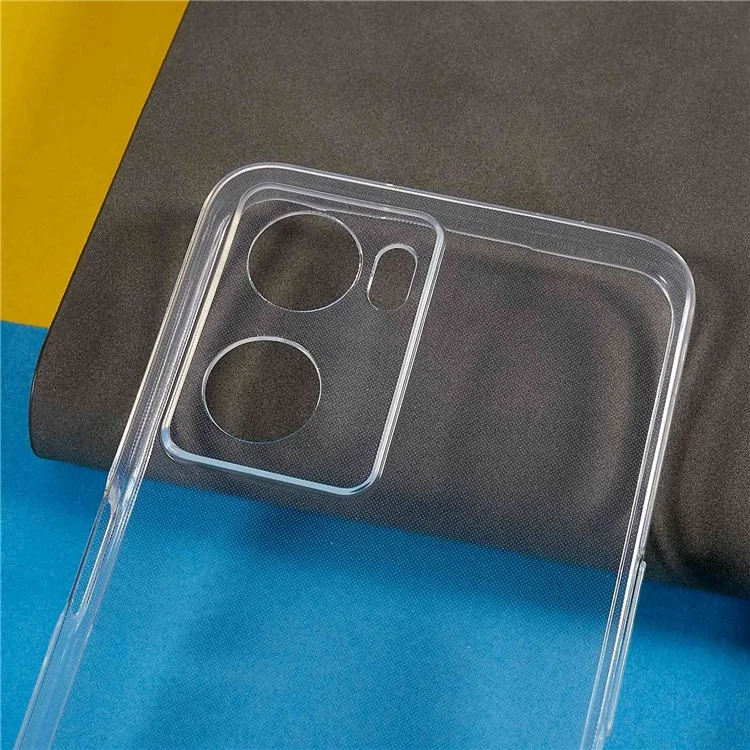 Crystal Clear Back Protective Case for Oppo A57 4G / A57s 4G, Anti-Yellowing Shell Lightweight TPU Phone Cover-Cellmalls