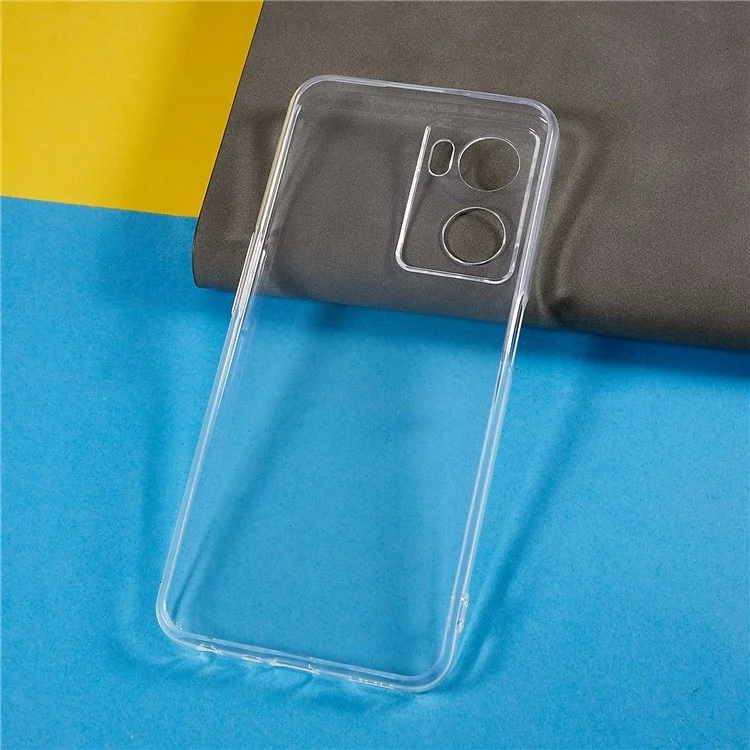 Crystal Clear Back Protective Case for Oppo A57 4G / A57s 4G, Anti-Yellowing Shell Lightweight TPU Phone Cover-Cellmalls