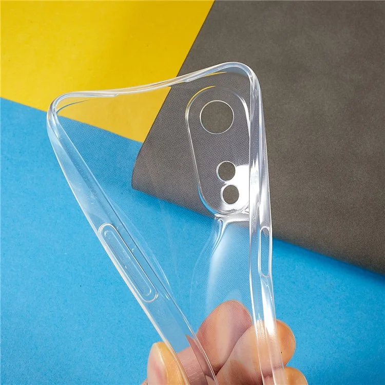 For Oppo A58 5G Protective Phone Cover, Collision Resistant Slim TPU Transparent Clear Phone Case-Cellmalls
