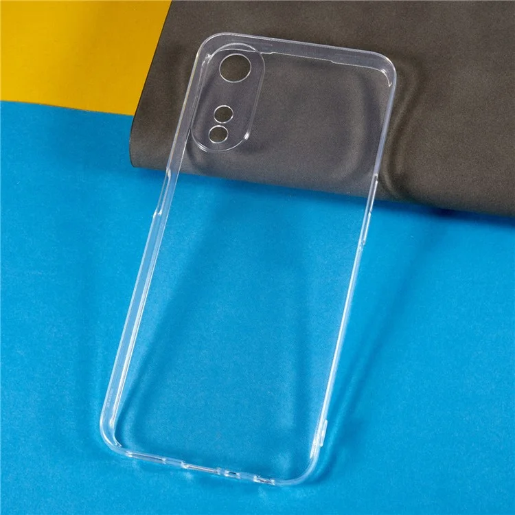 Mobile Phone Shell Protector for Oppo A58x 5G, Phone Case Ultra Thin High Transparency Clear Flexible TPU Cover-Cellmalls