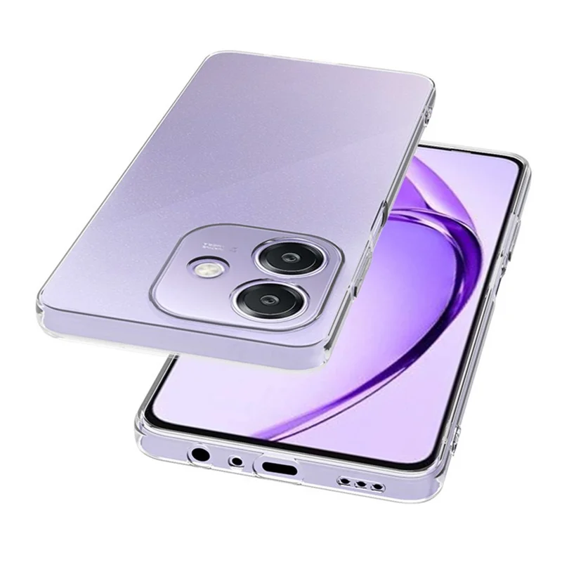 For Oppo A60 5G Case Ultra-Thin Flexible TPU Clear Phone Cover-Cellmalls