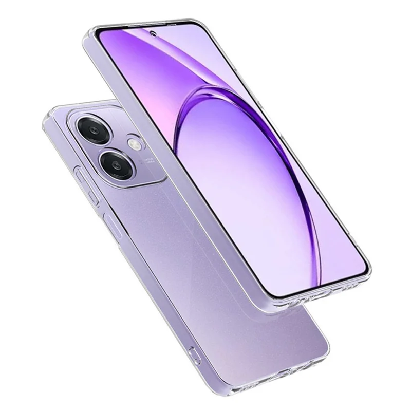 For Oppo A60 5G Case Ultra-Thin Flexible TPU Clear Phone Cover-Cellmalls