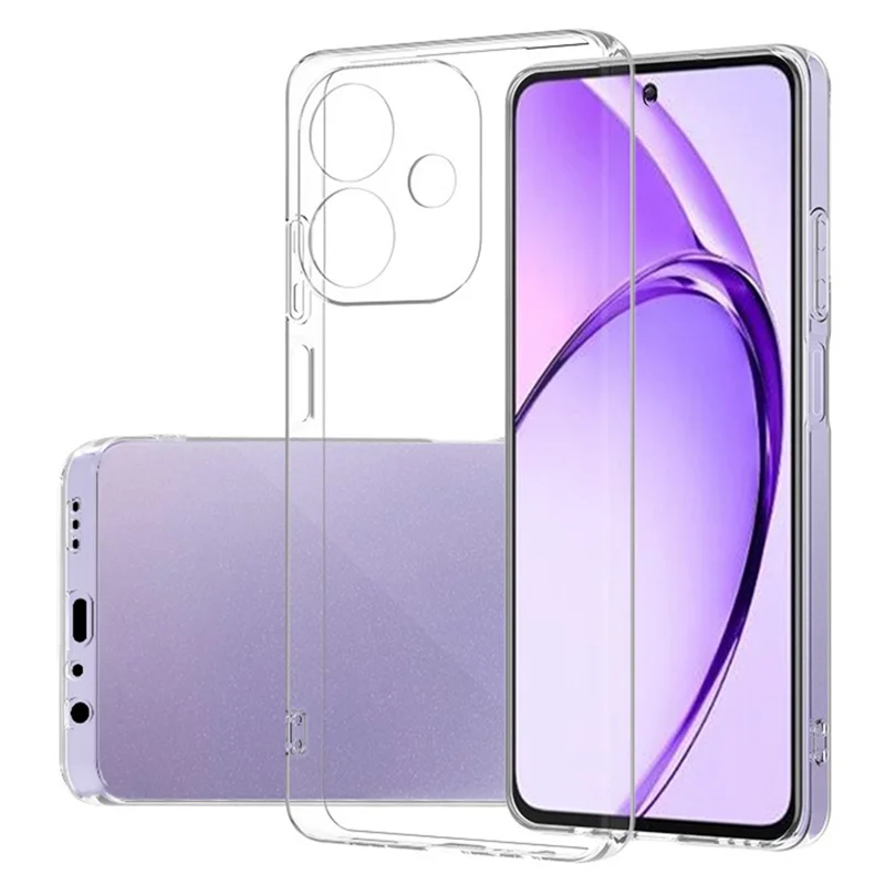 For Oppo A60 5G Case Ultra-Thin Flexible TPU Clear Phone Cover-Cellmalls