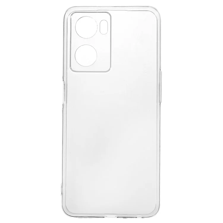 Crystal Clear Back Protective Case for Oppo A57 4G / A57s 4G, Anti-Yellowing Shell Lightweight TPU Phone Cover-Cellmalls
