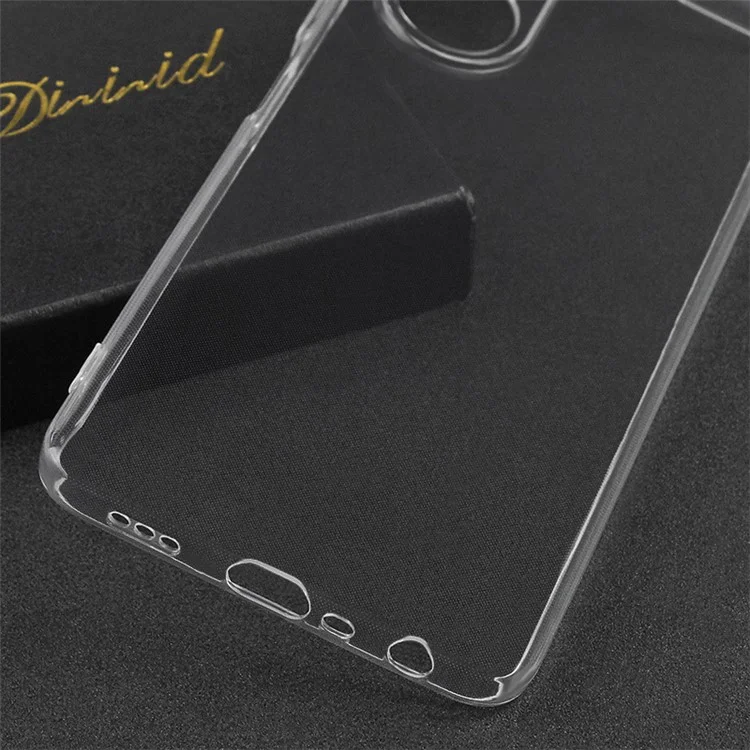 For Oppo A78 4G TPU Clear Phone Case Precise Cutouts Ultra-Thin Cell Phone Cover Shell-Cellmalls