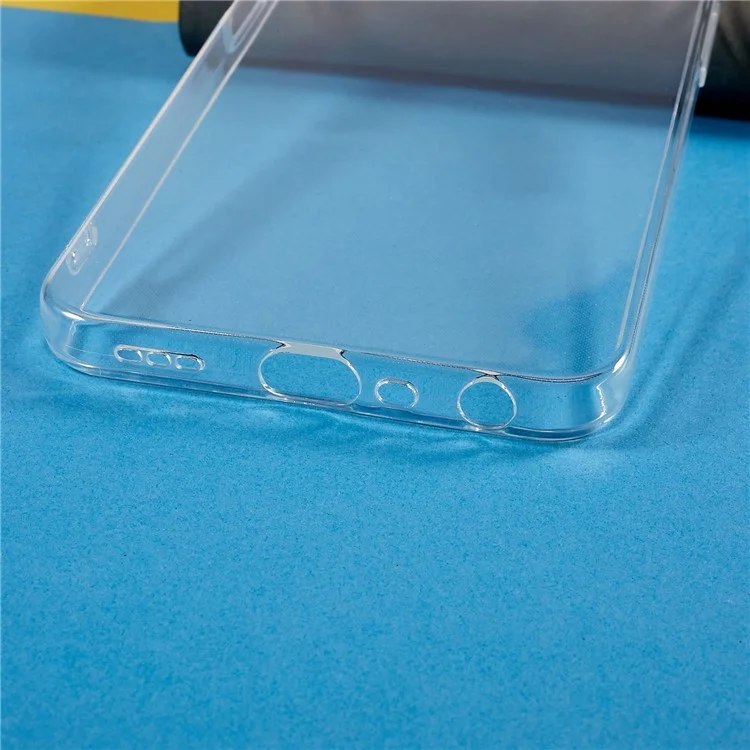 Crystal Clear Back Protective Case for Oppo A57 4G / A57s 4G, Anti-Yellowing Shell Lightweight TPU Phone Cover-Cellmalls