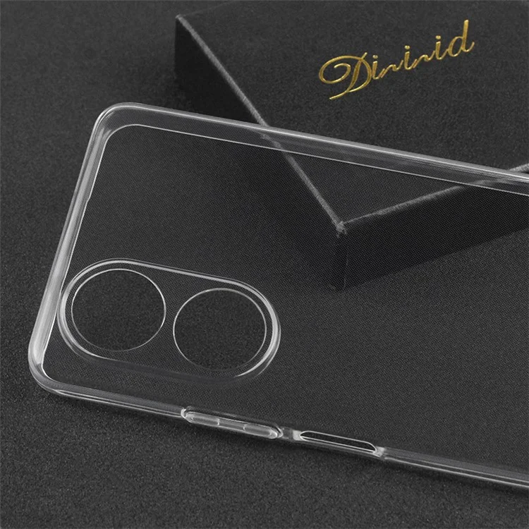For Oppo A78 4G TPU Clear Phone Case Precise Cutouts Ultra-Thin Cell Phone Cover Shell-Cellmalls