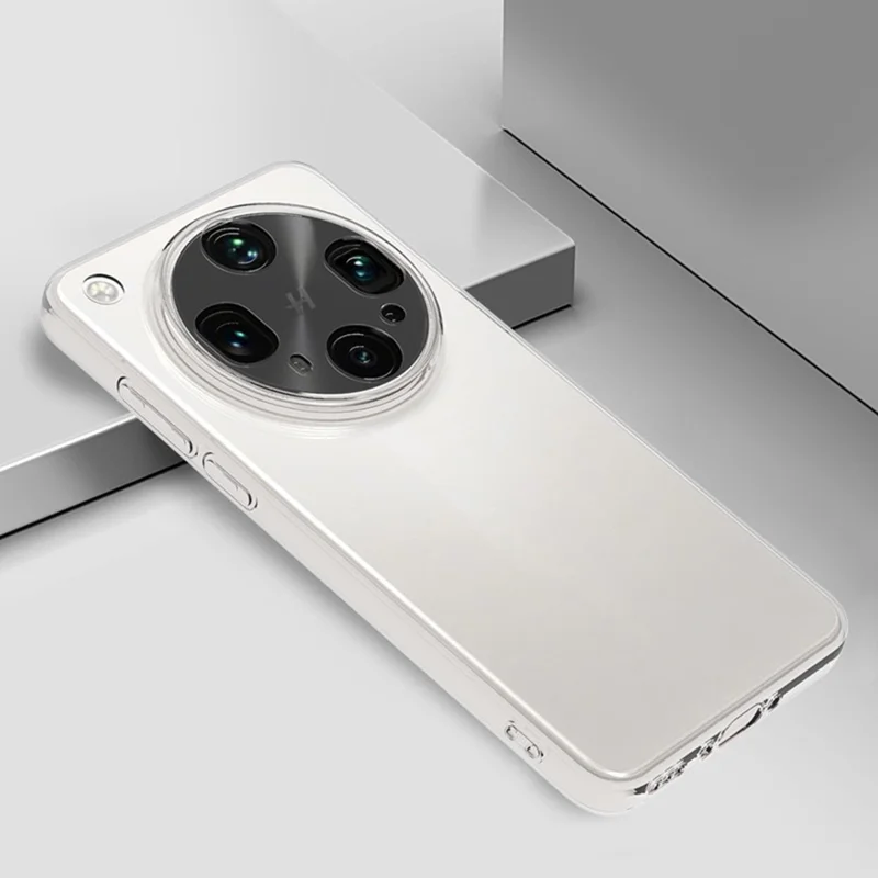 For Oppo Find X8 Ultra 5G Back Cover Ultra Thin Flexible TPU Clear Phone Case-Cellmalls