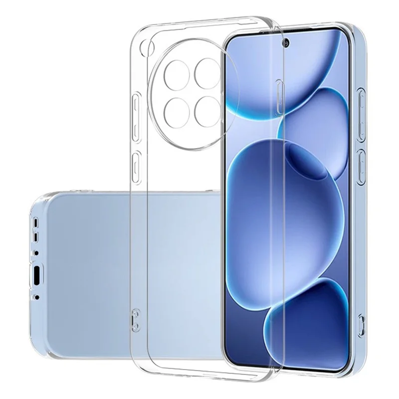 For Oppo Find X8s 5G Back Cover Ultra Thin Flexible TPU Clear Phone Case-Cellmalls