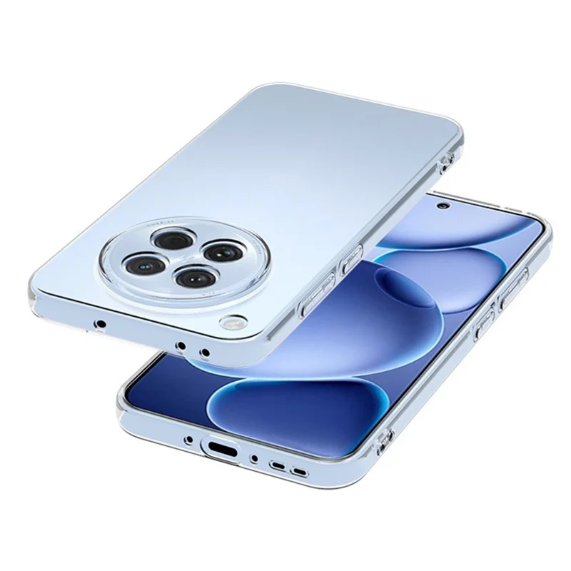 For Oppo Find X8s 5G Back Cover Ultra Thin Flexible TPU Clear Phone Case-Cellmalls