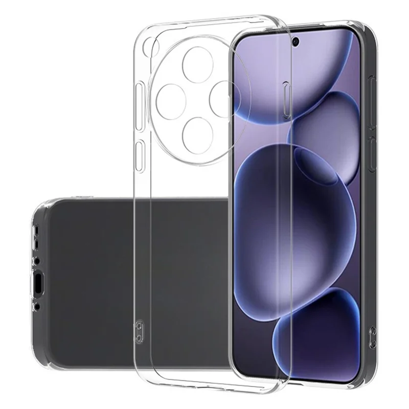 For Oppo Find X8s+ 5G Back Cover Ultra Thin Flexible TPU Clear Phone Case-Cellmalls