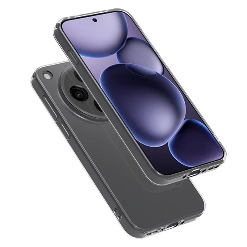 For Oppo Find X8s+ 5G Back Cover Ultra Thin Flexible TPU Clear Phone Case-Cellmalls