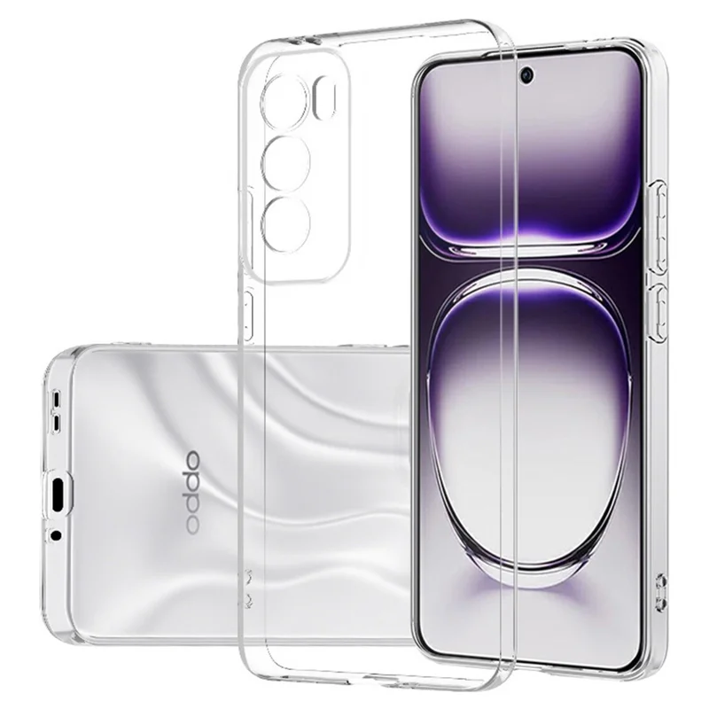 For Oppo Reno12 Pro 5G (Global) Case Clear Ultra Slim TPU Phone Cover-Cellmalls