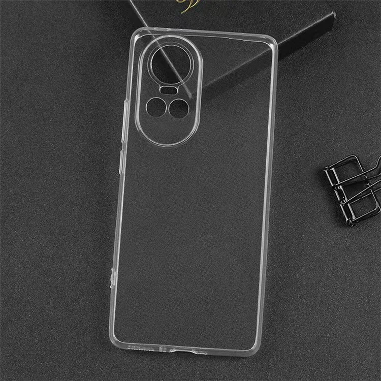 For Oppo Reno10 Pro 5G (Global) Soft TPU Clear Phone Case Precise Cutouts Ultra-Thin Phone Cover-Cellmalls