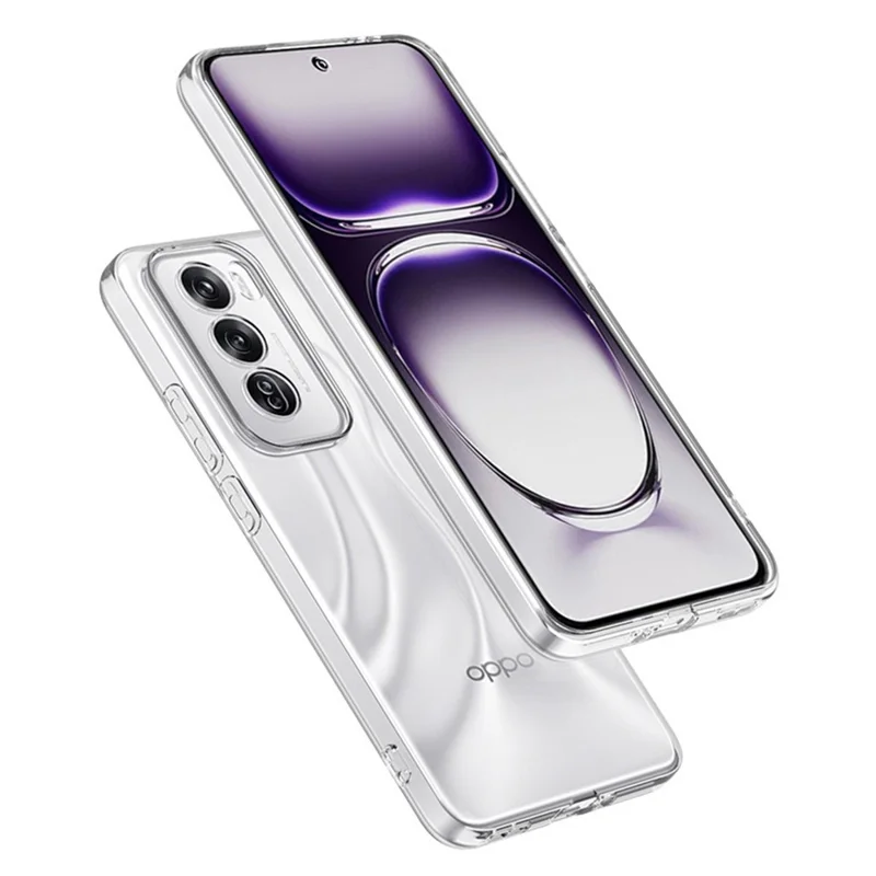 For Oppo Reno12 Pro 5G (Global) Case Clear Ultra Slim TPU Phone Cover-Cellmalls