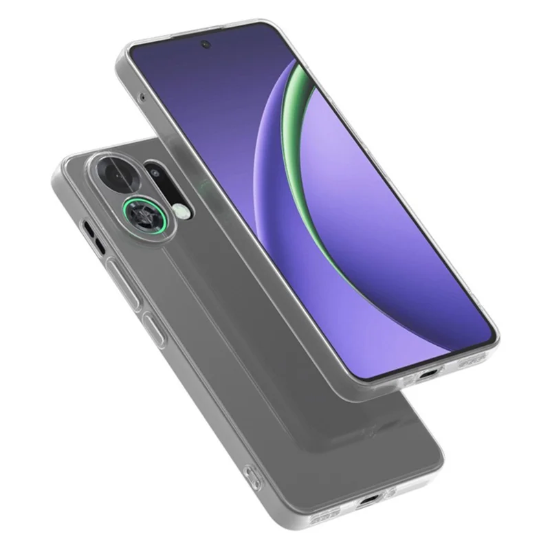 For Oppo K13 Turbo Pro 5G Back Cover Ultra Thin Flexible TPU Clear Phone Case-Cellmalls