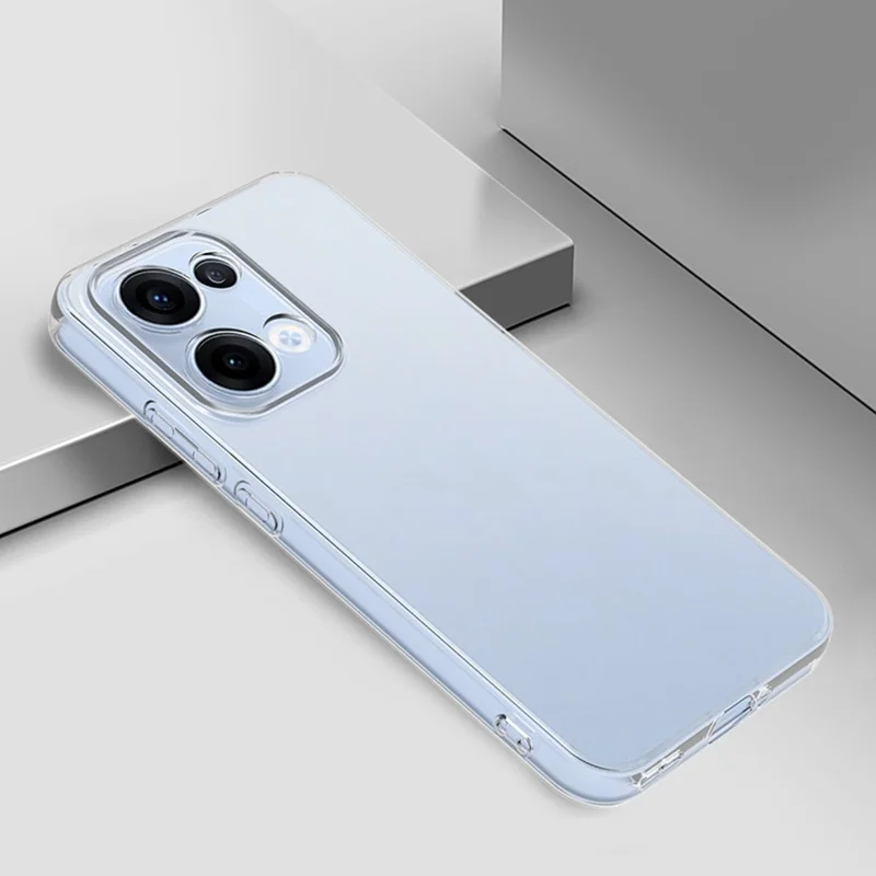 For Oppo Reno13 5G (Global) Clear Phone Case Ultra-Thin Flexible TPU Back Cover-Cellmalls