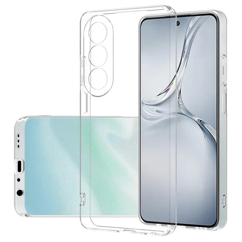 For Oppo K12x 5G (India) Case Ultra-Thin Flexible TPU Clear Phone Cover-Cellmalls