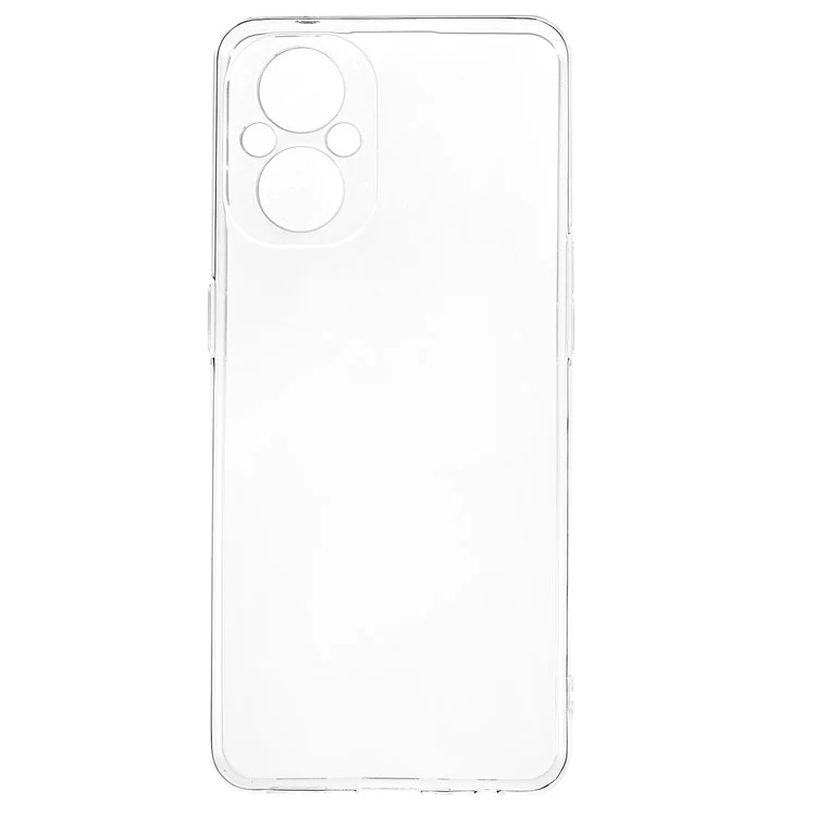 For Oppo Reno8 Lite 5G Protective Phone Cover, Back Protector Slim TPU Transparent Clear Phone Case-Cellmalls