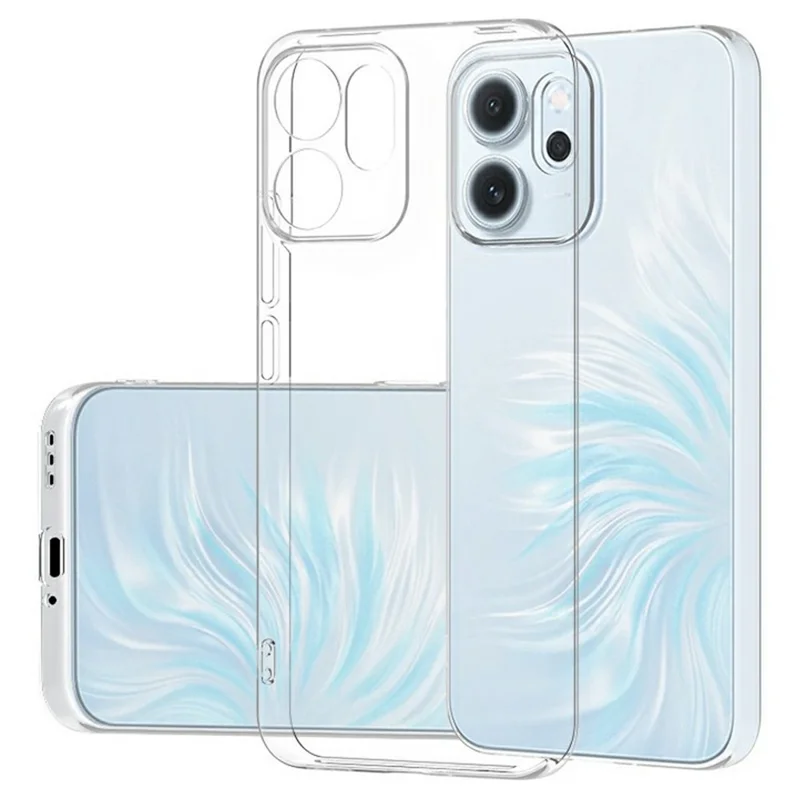 For Oppo Reno14 F 5G Back Cover Ultra Thin Flexible TPU Clear Phone Case-Cellmalls