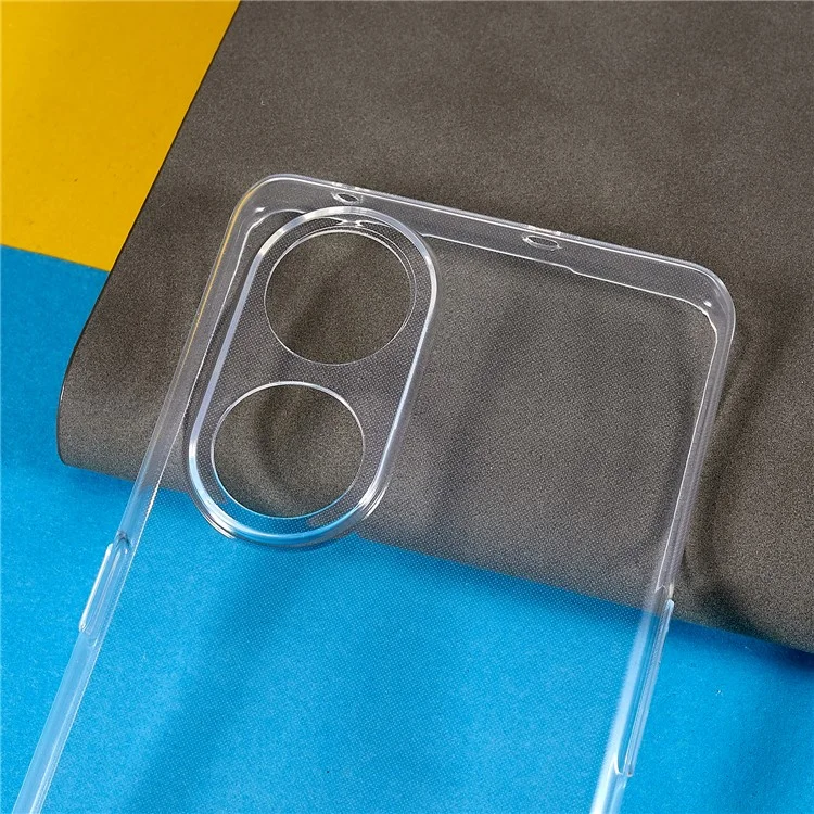 For Oppo A1 Pro 5G / Reno8 T 5G Clear Flexible TPU Phone Case Ultra Thin Smartphone Cover Protector-Cellmalls