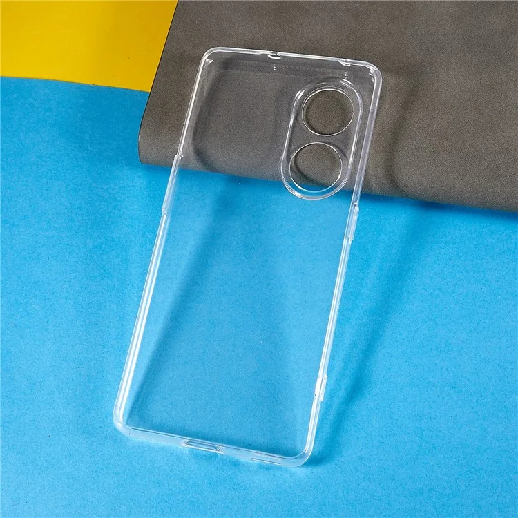 For Oppo A1 Pro 5G / Reno8 T 5G Clear Flexible TPU Phone Case Ultra Thin Smartphone Cover Protector-Cellmalls