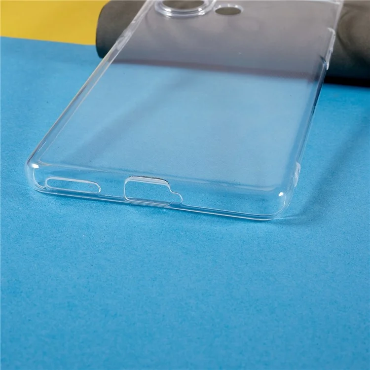 For Oppo Reno9 Pro 5G Anti-Fall Transparent Clear Slim Cell Phone Cover Soft TPU Protective Phone Case-Cellmalls