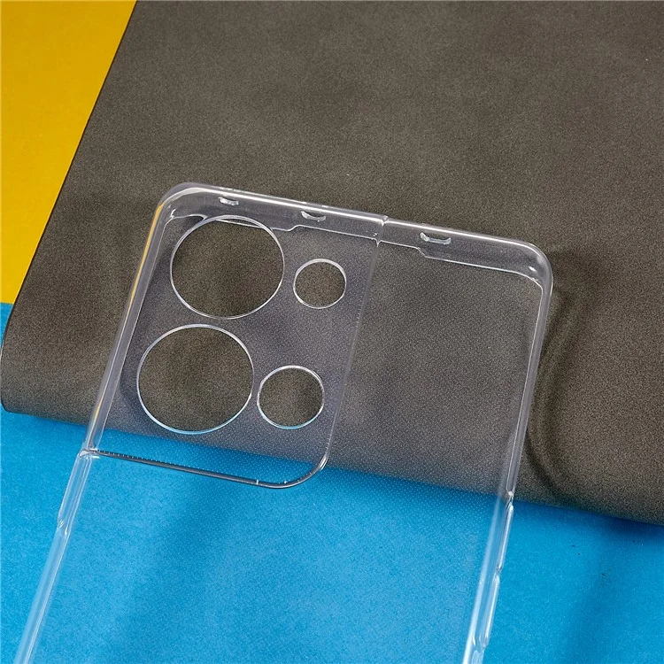 Back Shell for Oppo Reno9 Pro+ 5G, Soft TPU Phone Case Scratch Resistant Transparent Clear Slim Phone Cover-Cellmalls