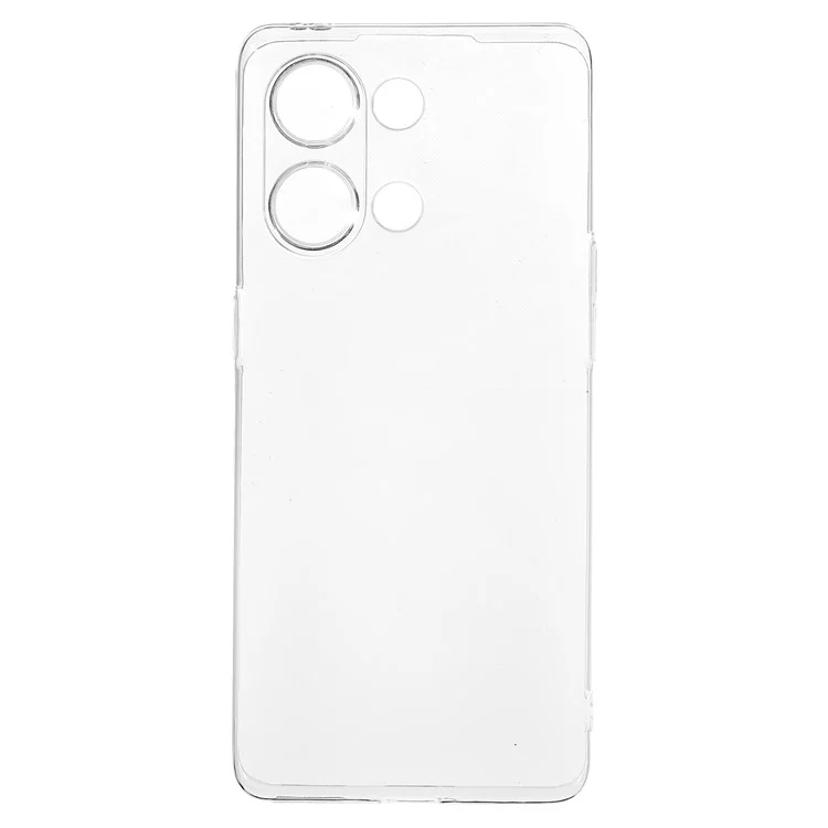 For Oppo Reno9 Pro 5G Anti-Fall Transparent Clear Slim Cell Phone Cover Soft TPU Protective Phone Case-Cellmalls