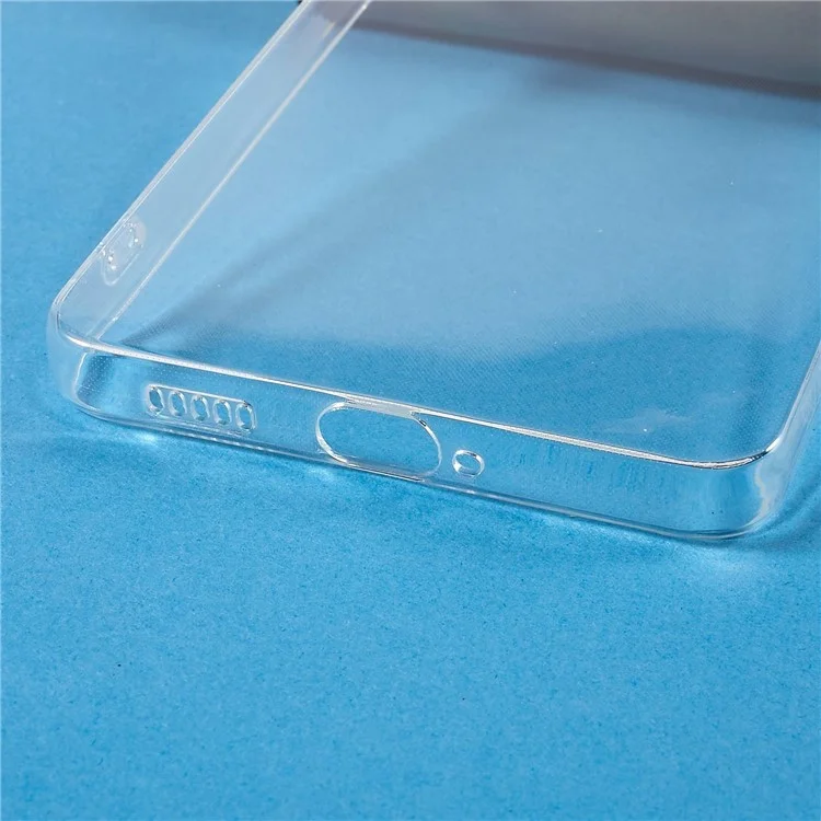 For Oppo Reno8 Pro 5G (Global Version) Crystal Clear Phone Back Shell Shockproof Flexible TPU Slim Phone Case-Cellmalls