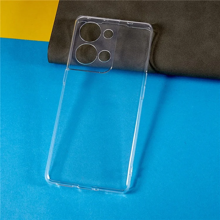 Back Shell for Oppo Reno9 Pro+ 5G, Soft TPU Phone Case Scratch Resistant Transparent Clear Slim Phone Cover-Cellmalls