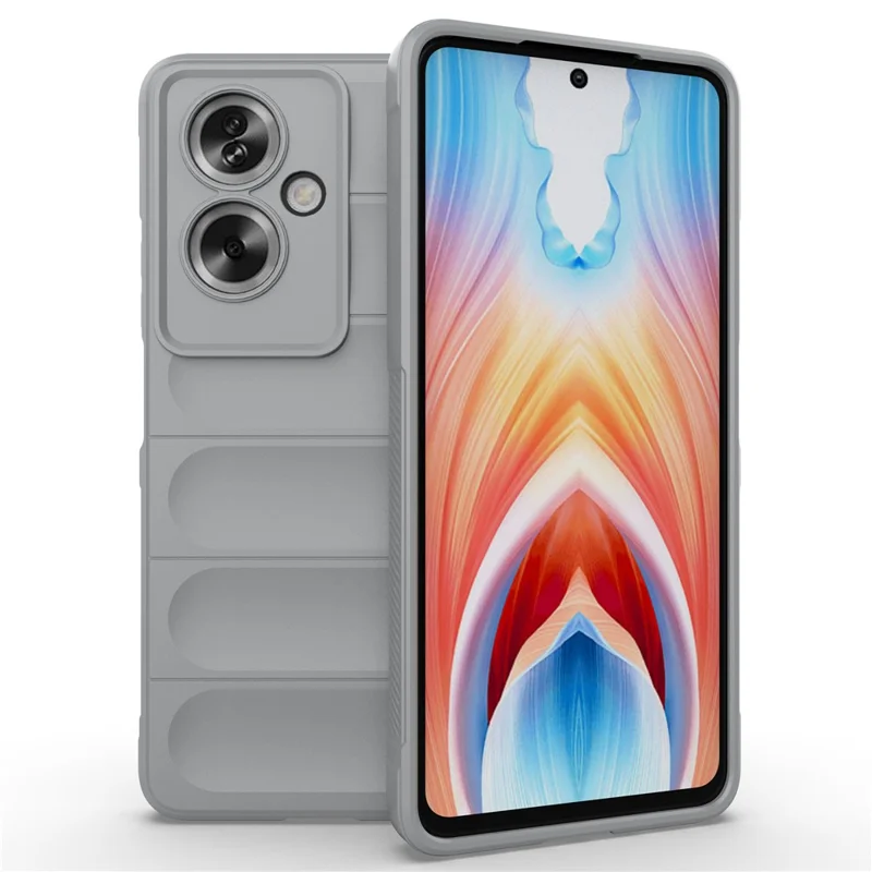 Soft TPU Case for Oppo A79 5G / A2 5G Shock Absorbing Phone Back Cover - Black-Cellmalls