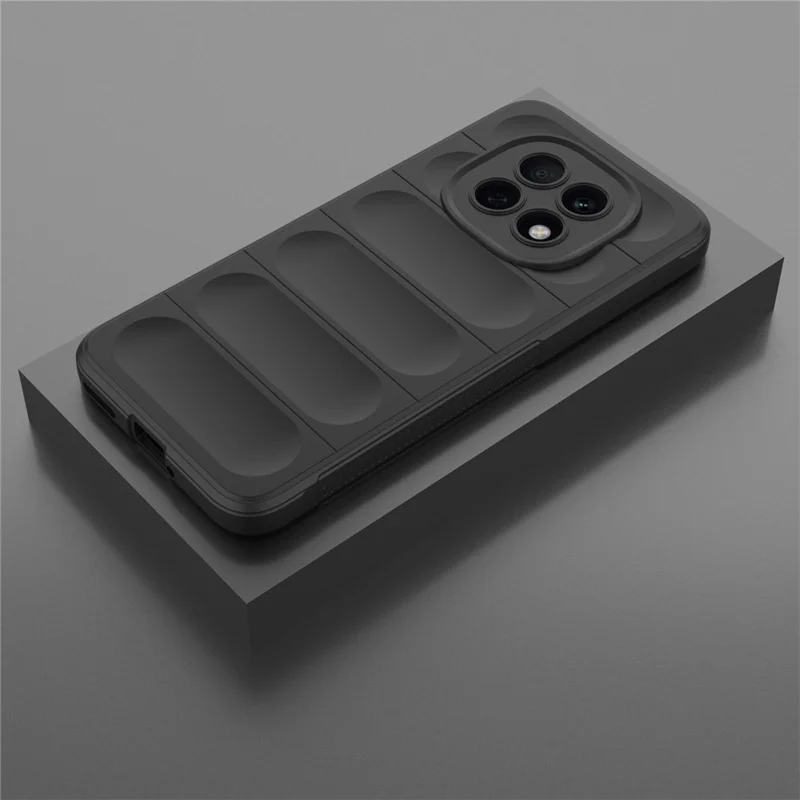 For Oppo F29 5G Case Anti-Drop Soft TPU Rugged Phone Back Cover - Black-Cellmalls