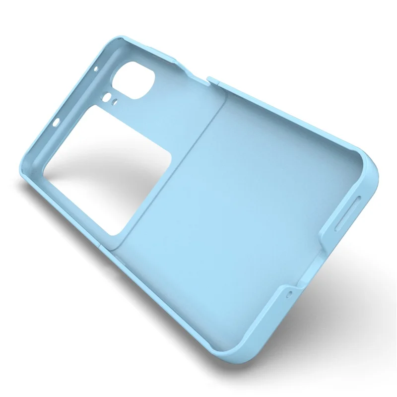 For Oppo Find N2 Flip 5G Phone Case Hard PC Anti-Scratch Cover - Baby Blue-Cellmalls